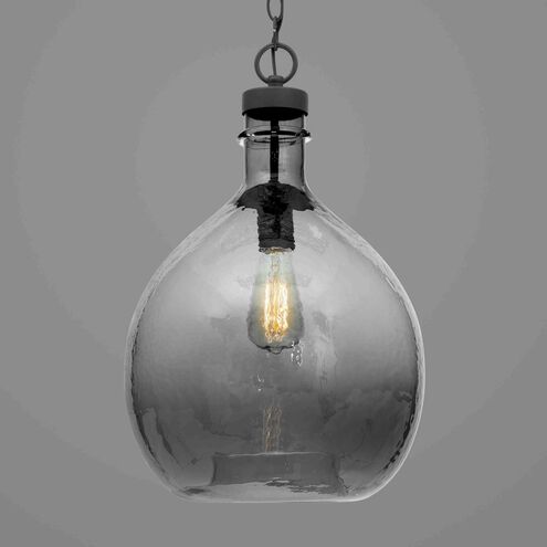 Zin 1 Light Antique Bronze Pendant Ceiling Light, Design Series